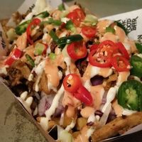 Kapsalon! at Vegan Junk Food Bar - De Pijp in Amsterdam