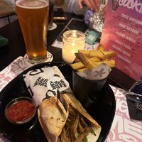 Fries were 👌  at Vegan Junk Food Bar - De Pijp in Amsterdam