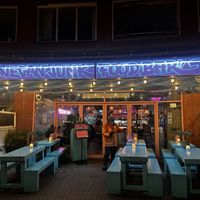  Chilled vibes 🎶   at Vegan Junk Food Bar - De Pijp in Amsterdam