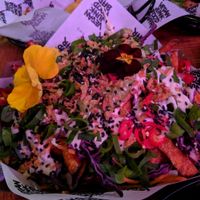 Super Loaded Fries at Vegan Junk Food Bar - De Pijp in Amsterdam