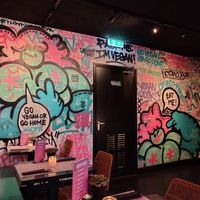 Interior at Vegan Junk Food Bar - De Pijp in Amsterdam