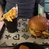 Frikadel sandwich   at Vegan Junk Food Bar - De Pijp in Amsterdam