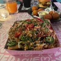 Kapsalon   at Vegan Junk Food Bar - De Pijp in Amsterdam
