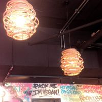 loved the graffiti at Vegan Junk Food Bar - De Pijp in Amsterdam