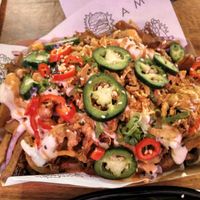 Kapsalom fries at Vegan Junk Food Bar - De Pijp in Amsterdam