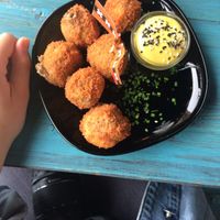 Amsterdam bitterballen at Vegan Junk Food Bar - De Pijp in Amsterdam