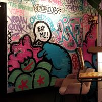 Inside at Vegan Junk Food Bar - De Pijp in Amsterdam