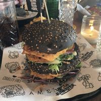 Daddy Mc Chik’n Burger at Vegan Junk Food Bar - De Pijp in Amsterdam