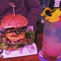 The best vegan burger in Europe 🤤💕 at Vegan Junk Food Bar - De Pijp in Amsterdam