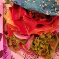 daddy mc chick'n - delicious!! at Vegan Junk Food Bar - De Pijp in Amsterdam