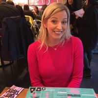 Lindsay, spoilt for choice 😬 at Vegan Junk Food Bar - De Pijp in Amsterdam