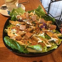 Chickn Caesar salad  at Vegan Junk Food Bar - De Pijp in Amsterdam