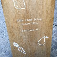 The web address  at Saftlade in Zurich