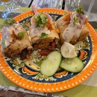 Chimi at Tres Amigos Mexican Cantina in Boracay