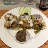 Chimichanga  at Tres Amigos Mexican Cantina in Boracay