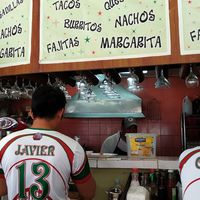 Kitchen window at Tres Amigos Mexican Cantina in Boracay