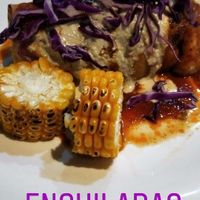 Enchiladas at Tres Amigos Mexican Cantina in Boracay