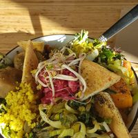 Adundance bowl was DELICIOUS! at Amore Food Market & Cafe in Timaru