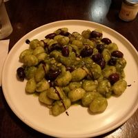 Basil Pesto Gnocchi at The Porterhouse in Killarney