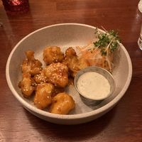 Buffalo cauliflower wings  at The Porterhouse in Killarney