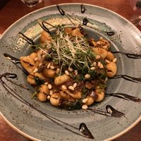 Pesto gnocchi  at The Porterhouse in Killarney