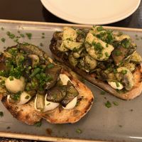 Mushroom bruschetta (!)  at The Porterhouse in Killarney