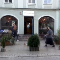 The entry to KROWARZYWA. Gdańsk, Poland at Krowarzywa in Gdansk