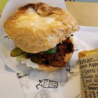 Pastrami sandwich at Krowarzywa in Gdansk