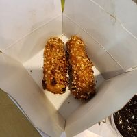 Chicken strips as a side at Krowarzywa in Gdansk