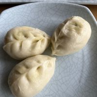 Vegetarian (vegan) bao  at Hello Dumpling in Dallas