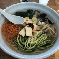 Vegetable noodle soup - yum! at Hello Dumpling in Dallas