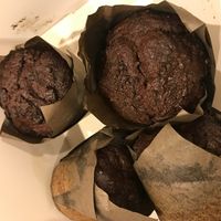 Muffins pure dark chocolate  at Healthy Patisserie in Dubai