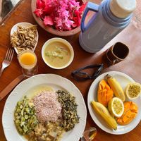 Ayurvedic food   at Hotel Eva Lanka in Tangalle