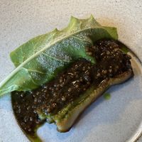 Mushrooms  at Restaurant Moment in Roende