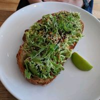Vegan avocado, chilli and lime on toast at Pantry in High Wycombe