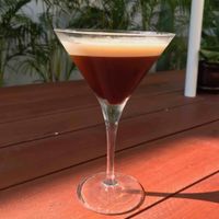 The best espresso martini in southeast asia thus far! at Moringa in Siem Reap