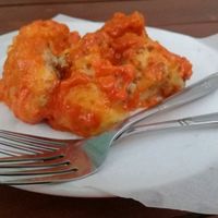 Spicy Cauliflower bites. at Moringa in Siem Reap