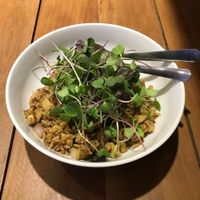 The vegan Bangkok bowl at Moringa Restaurant - favorite dish of the trip, had twice, wanted to have again! at Moringa in Siem Reap
