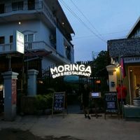 outside at Moringa in Siem Reap