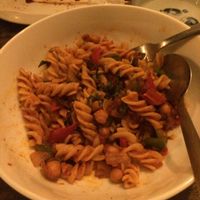 Arribiata pasta bowl  at Moringa in Siem Reap