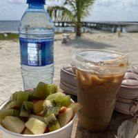   at Ice and Beans Cafe in Caye Caulker