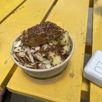   at Ice and Beans Cafe in Caye Caulker