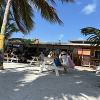   at Ice and Beans Cafe in Caye Caulker