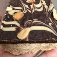 Rice crispy peanut butter bar at Fressh in Birmingham