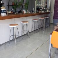 Counter dining at Cure Cafe in Miami