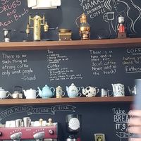 The wall quotes at Cure Cafe in Miami