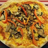 Pizza Verdura at Romikulum in Trier