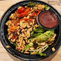 Chicken-less salad #Veganuary at No5nyc & The Vegoist in Astoria