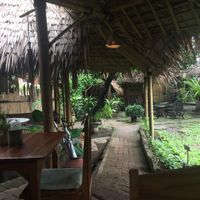 outside seating at Milas in Yogyakarta