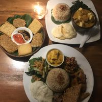Variety of local food  at Milas in Yogyakarta